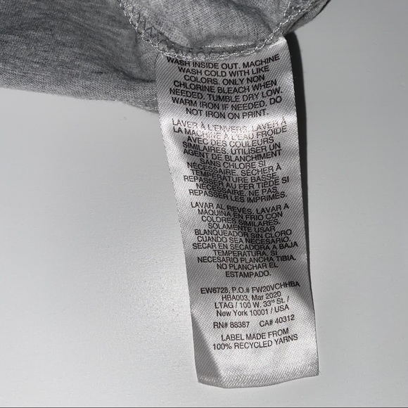 ADIDAS LIGHT GREY CASUAL T SHIRT - Picture 5 of 5